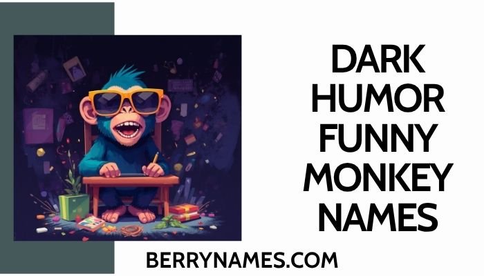 Dark Humor Funny Monkey Names