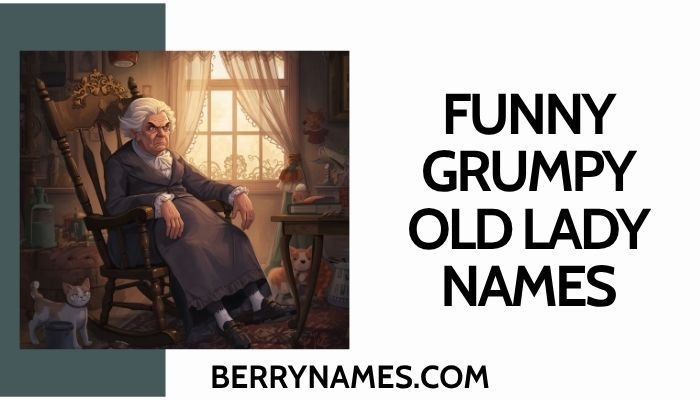 Funny Grumpy Old Lady Names