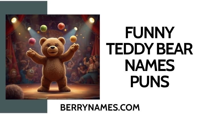 Funny Teddy Bear Names Puns