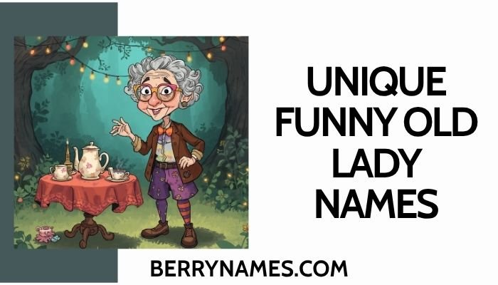 Unique Funny Old Lady Names